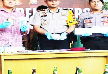 Konferensi Pers Polres Bengkulu