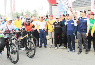 Event Sepeda Nusantara Di Beengkulu Selatan