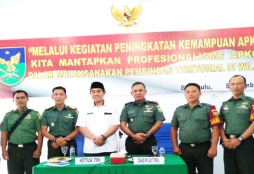 Tingkatkan Kemampuan Apkowil, Kodim 0407 Lakukan Pembinaan…