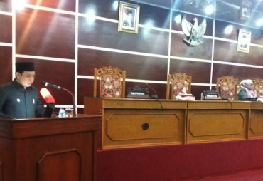 Wawali Kota Bengkulu Jawab Pandangan Umum Fraksi DPRD Kota Bengkulu