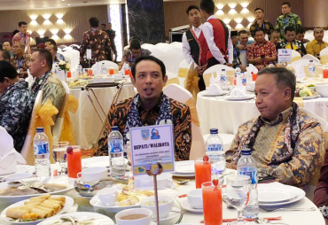 Wawali) Bengkulu Dedy Wahyudi menghadiri City Sanitation Summit (CSS) 2018 di BW Luxury Hotel, Jambi