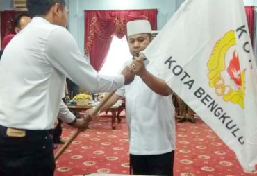 Walikota Bengkulu melantik Pengurus KONI Kota Bengkulu
