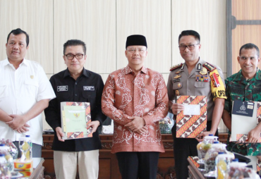 Penandatanganan naskah hibah aset barang milik daerah kepada instansi vertikal