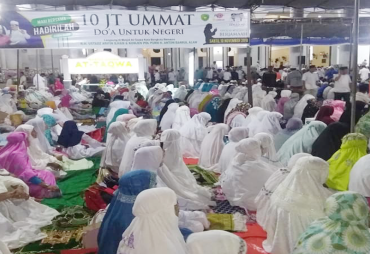Doa 10 Juta Umat Untuk Negeri Di Masjid Akbar At Taqwa Kota Bengkulu