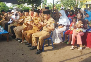 Doa bersama usai kegiatan