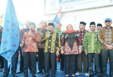 Tampak hadir jajaran pejabat Pemerintah Kota Bengkulu