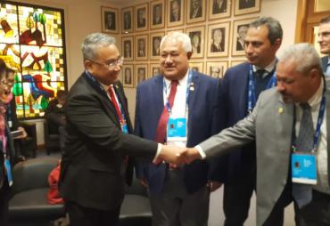 Mendes PDTT Eko Putro Sandjodjo menghadiri forum internasional IFAD Governing Council 2019 ke-42 di Roma, Italia