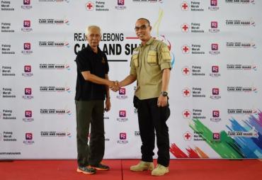 Wabup Rejang Lebong H. Iqbal Bastari membuka acara lomba Liga Amal Care And Share