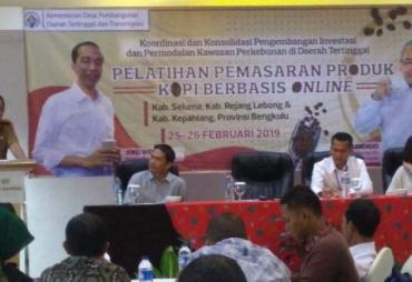 Penggiat Kopi di Bengkulu diberikan pendidikan pemasaran berbasis online