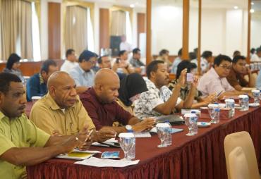 Acara persiapan pelaksanaan fasilitasi pengembangan daerah perbatasan