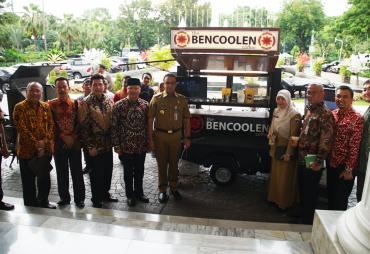 Rohidin Mersyah Tawarkan kerjasama untuk Promosi Bencoolen Coffe ke Gubernur DKI Jakarta, Anies Baswedan