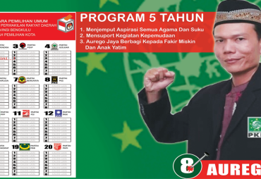 Caleg DPRD Provinsi Bengkulu Dapil Kota dari Partai PKB Nomor Urut 2, Aurego Jaya 8