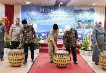 Pemkot Bengkulu menggelar Musrenbang Rencana Kerja Pemerintah Daerah (RKPD) Kota Bengkulu 2020