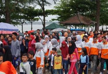 Jalan Sehat berhadiah yang diselenggarakan Pemkab Bengkulu Selatan