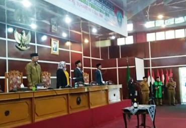 Rapat Paripurna Istimewa Ke 2   dengan agenda Pergantian Antar Waktu Suhartini