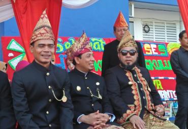 upacara bendera memperingati Hari Jadi Kota Bengkulu ke- 300 Tahun
