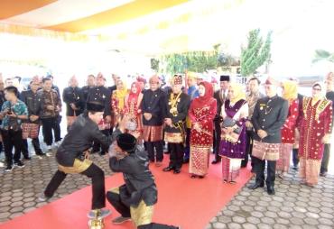 Rangkaian penyambutan sebelum rapat paripurna