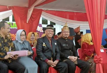 upacara bendera memperingati Hari Jadi Kota Bengkulu ke- 300 Tahun
