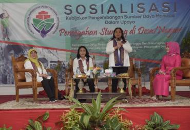 OASE KK Bidang II Sosialisasikan Pencegahan Stunting