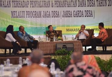 Sosialisasi Pengawalan Dana Desa di Makassar
