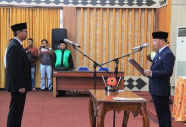 Pelantikan Jabatan Kepala Perwakilan BPKP Provinsi Bengkulu