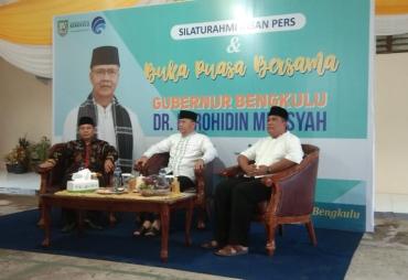 Buka bersama innsan media di Dinas Komunikasi,  Informatika dan Statisik Provinsi Bengkulu