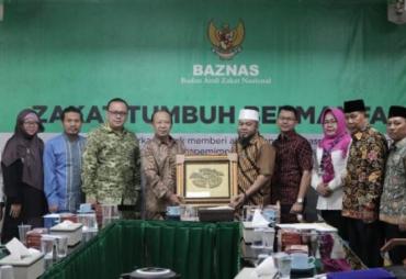 Walikota Bengkulu Helmi Hasan hadiri rapat bersama dengan BAZNAS RI