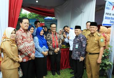 Puncak Acara Harganas XXVI di Alun Alun Malin Paduko Arga Makmur