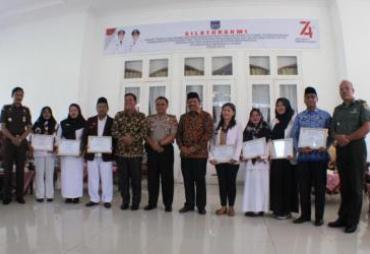 Ramah tamah HUT RI Ke- 74 di Bengkulu Utara