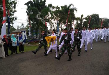 Upacara Peringatan HUT RI Ke- 74 oleh Pemerintah Kota Bengkulu