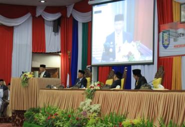 Pelantikan 45 Anggota DPRD Provinsi Bengkulu