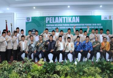 Pemuda Muhammadiyah dan IMM Bengkulu Resmi Dilantik
