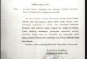 surat edaran 