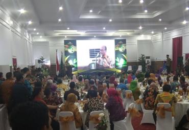 Sekjen Kemendes PDTT Menyampaikan Sambutan 