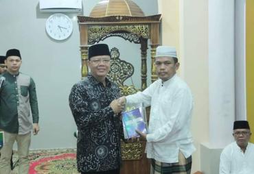 Safari Subuh di masjid Salam Ibul  Bengkulu Selatan saat Kunker