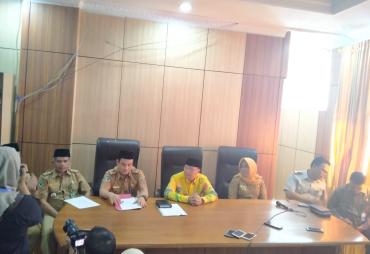 Konferensi Pers pencegahan penyebaran Virus Corona di Bengkulu