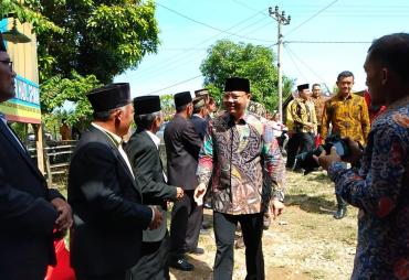 Gubernur Rohidin saat menghadiri Syukuran Waka I DPRD Provinsi Bengkulu Terpilih