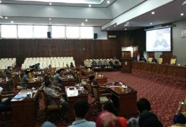 Paripurna DPRD Provinsi Bengkulu Bahas Revisi Dua Raperda