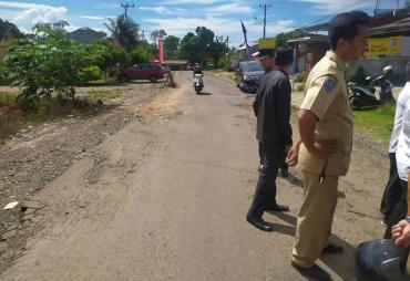 Komisi II DPRD Kota Sidak Jalan Pekan Sabtu
