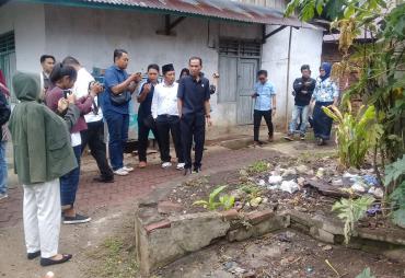Sidak Pemukiman Kumuh tengah kota