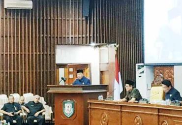 Paripurna Pandangan Umum Fraksi Terhadap Dua Raperda