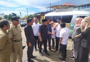 Komisi II DPRD Kota Sidak Jalan Pekan Sabtu