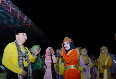 Gubernur Bengkulu Rohidin Mersyah hadiri Pagelaran Seni Gandai