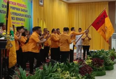 Pengukuhan DPD MKGR dan AMPI Provinsi Bengkulu periode 2020-2025
