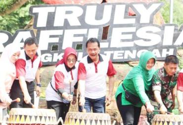 Pembukaan  Truly Rafflesia 2020 di Kabupaten Bengkulu Tengah
