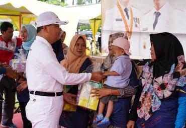 Gubernur Rohdin saat kunker di Bengkulu Selatan
