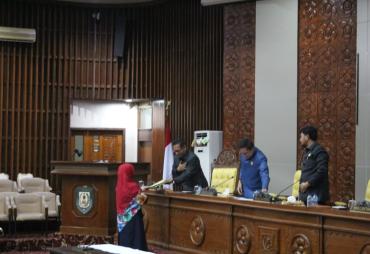 Rapat Paripurna DPRD Provinsi Bengkulu