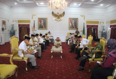 Rapat Evaluasi Gugus Tugas Covid-19 Provinsi Bengkulu