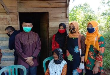 Penyaluran CSR Bedah Rumah Kepada 2 Warga Bengkulu Tengah