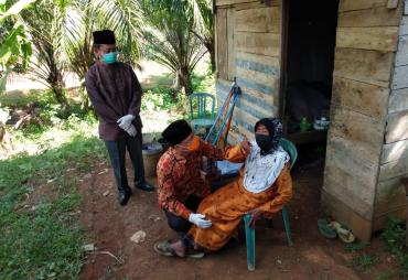 Penyaluran CSR Bedah Rumah Kepada 2 Warga Bengkulu Tengah